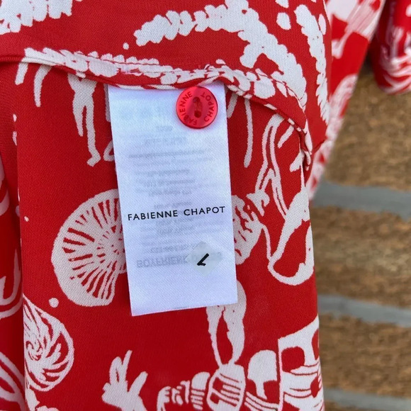 FABIENNE CHAPOT
Red Boyfriend Dress - Crazy Coral - Picture 15 of 16